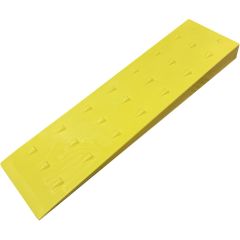 Beaver State Plastics Hardbody Spiked Plastic Felling Wedge 12" - Yellow