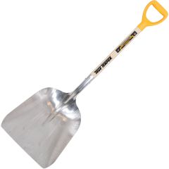 True Temper #14 Aluminum Scoop with 27" Wood D-Grip Handle