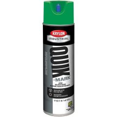 Krylon Quik-Mark™ Inverted Marking Paint - APWA Green (Solvent-Based) (17 oz) Case/12