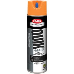 Krylon Quik-Mark™ Inverted Marking Paint - APWA Bright Orange (Solvent-Based) (17 oz) Case/12