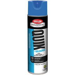 Krylon Quik-Mark™ Inverted Marking Paint - APWA Blue (Water-Based) (17 oz) Case/12