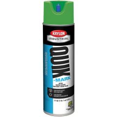 Krylon Quik-Mark™ Inverted Marking Paint - APWA Green (Water-Based) (17 oz) Case/12